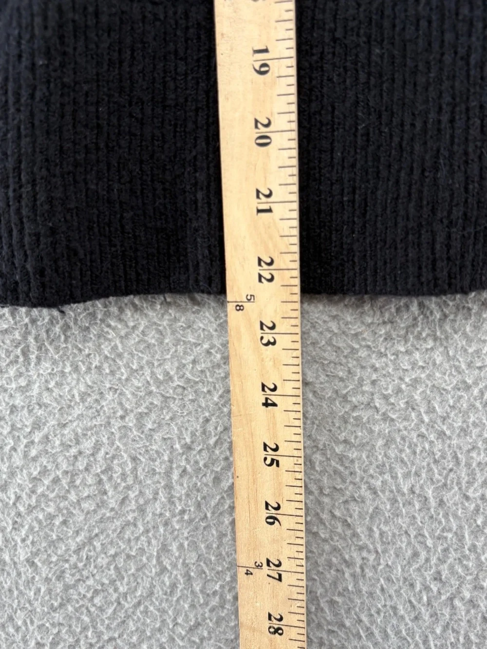 J.Crew Chunky Crewneck Sweater in Supersoft Yarn Black XS - Picture 7 of 10